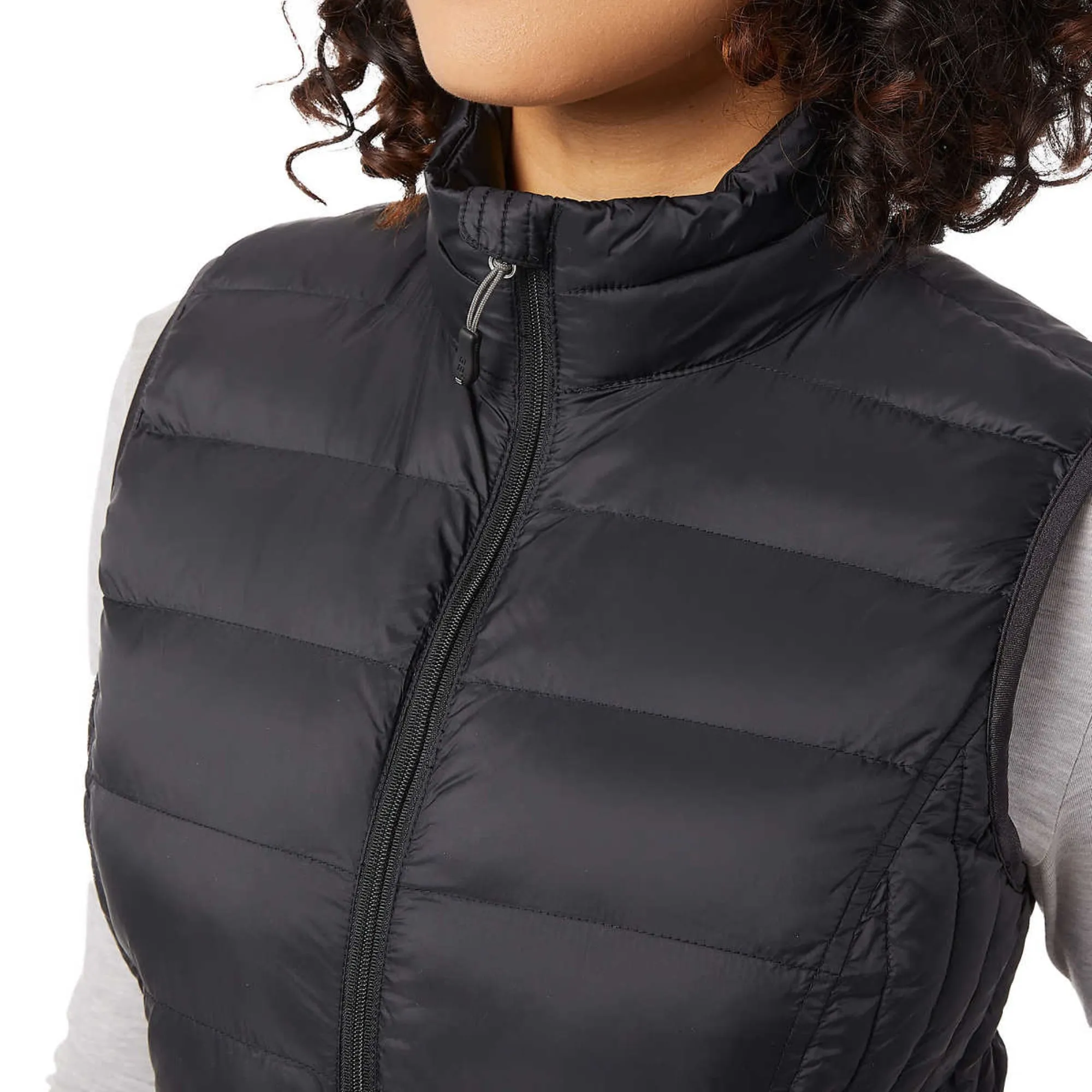 32 Degrees Quilted Stand-up Collar Lightweight Warmth Full Zip Vest