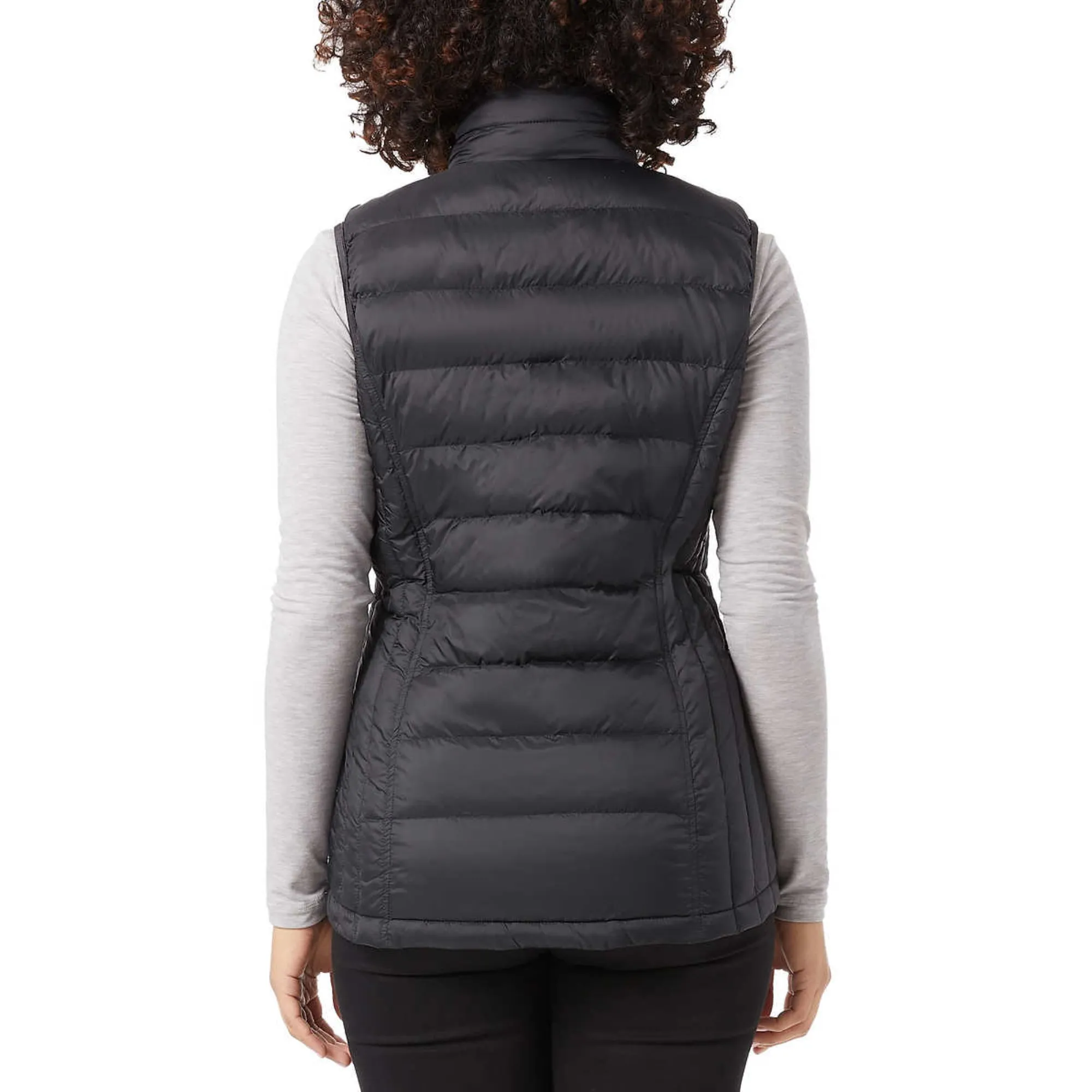 32 Degrees Quilted Stand-up Collar Lightweight Warmth Full Zip Vest