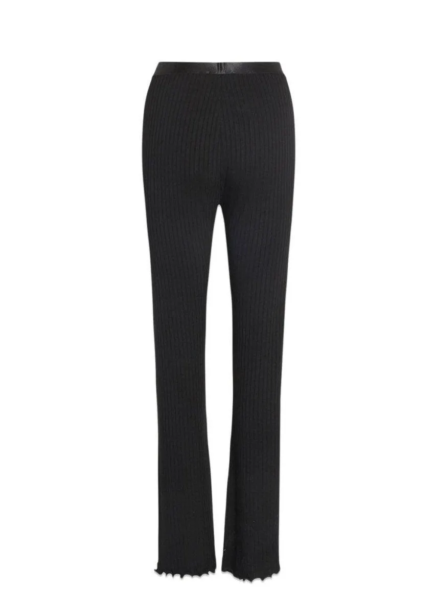 5x5 Solid Lonnie Leggings FAV - Black