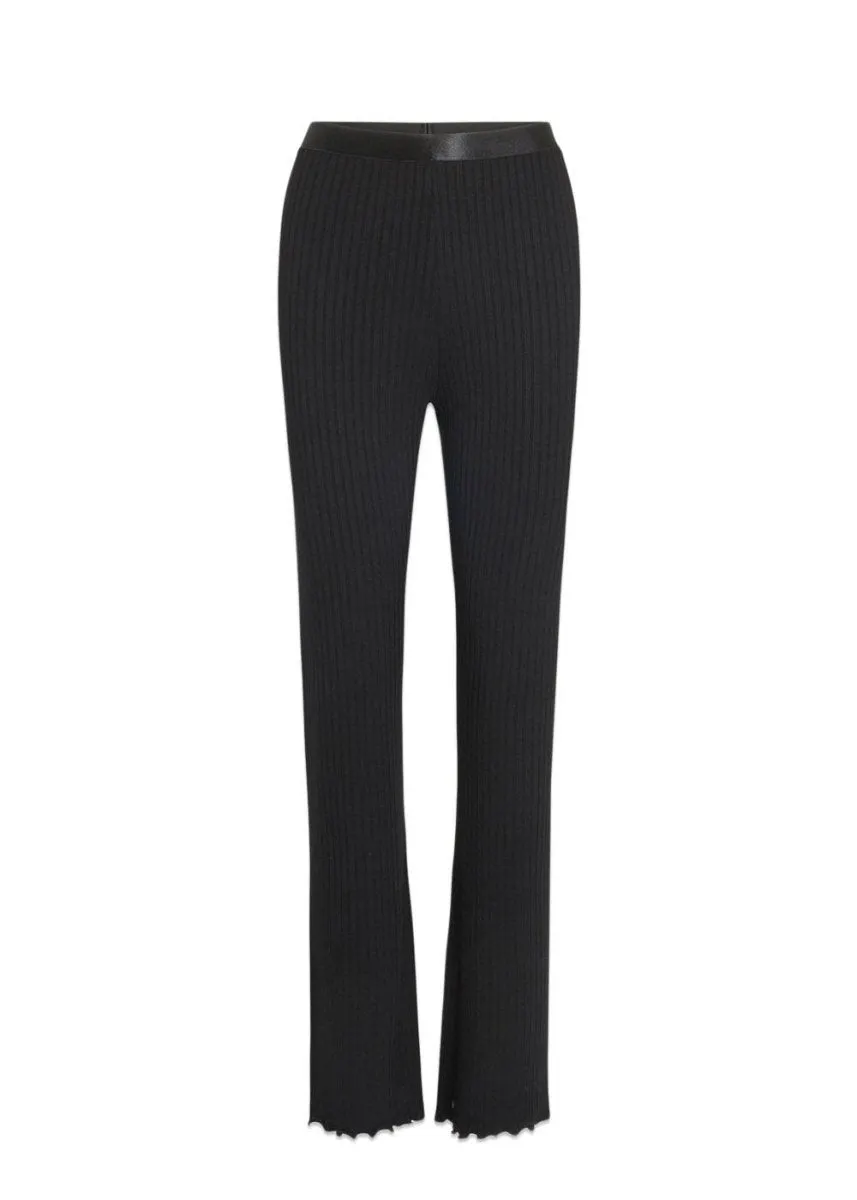 5x5 Solid Lonnie Leggings FAV - Black