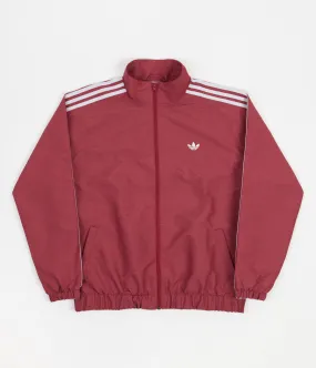 Adidas Firebird Track Jacket - Team Victory Red / Dash Grey