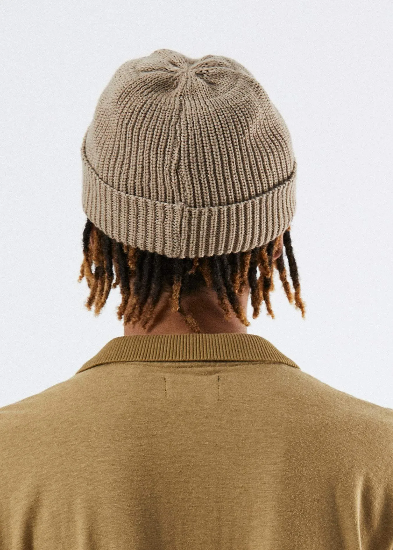 Afends Unisex Minimal - Hemp Wharfie Beanie - Dirty Beige