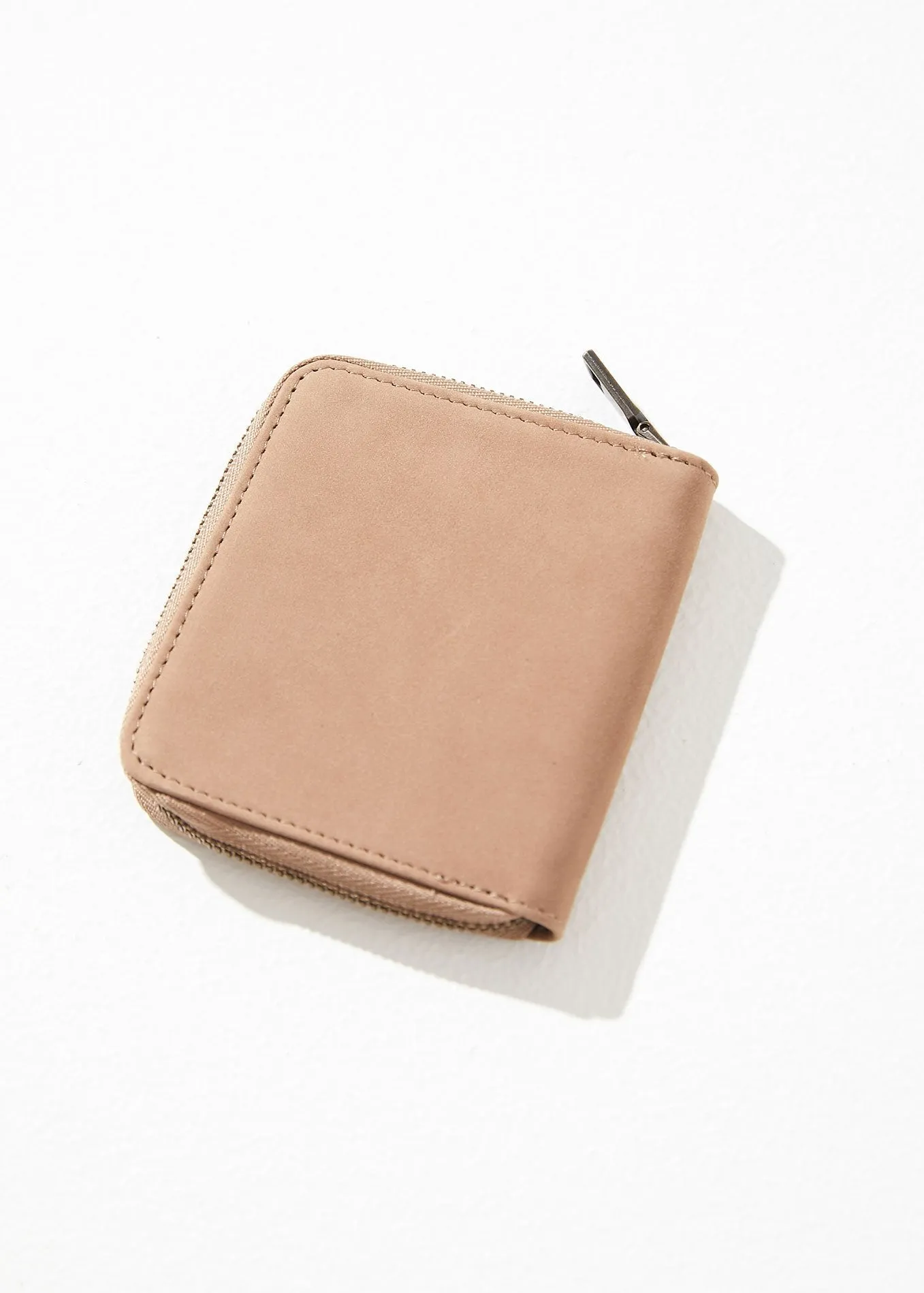 Afends Unisex Stash - Leather Wallet - Macadamia