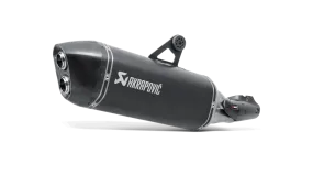 AKRAPOVIC S-B12SO10-HAABL Slip-On Line (Titanium) BMW R 1200 GS 2013-16 (BLACK)