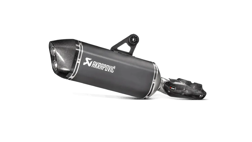 AKRAPOVIC S-B12SO16-HAABL Slip-On Line (Titanium) BMW R1200 GS