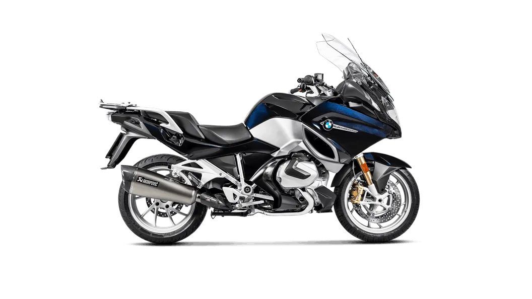 AKRAPOVIC S-B12SO21-HALAGT Slip-On Line (Titanium) BMW R 1250 RT 2019-2019 EC/ECE Type Approval