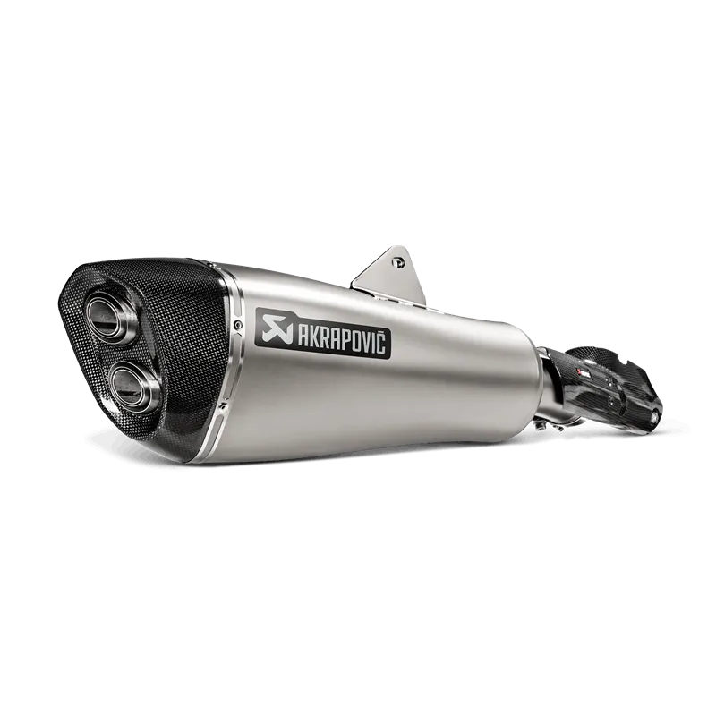 AKRAPOVIC S-B12SO21-HALAGT Slip-On Line (Titanium) BMW R 1250 RT 2019-2019 EC/ECE Type Approval