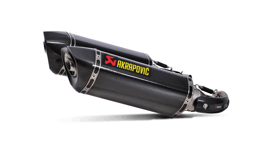 AKRAPOVIC S-D10SO7-HZC Slip-On Line (Carbon) Ducati Monster 1100/1100S 2009-10