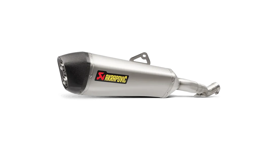 AKRAPOVIC S-H12SO4-HZAAT Exhaust system Slip-On Line (Titanium) for Honda CROSSTOURER 2016-2017