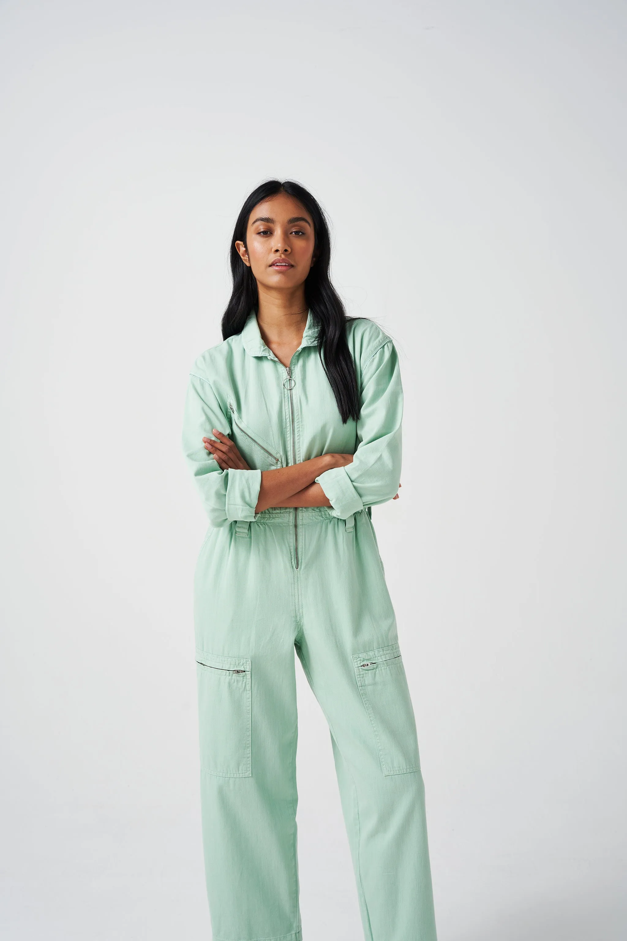 Amelia All in One in Washed Mint