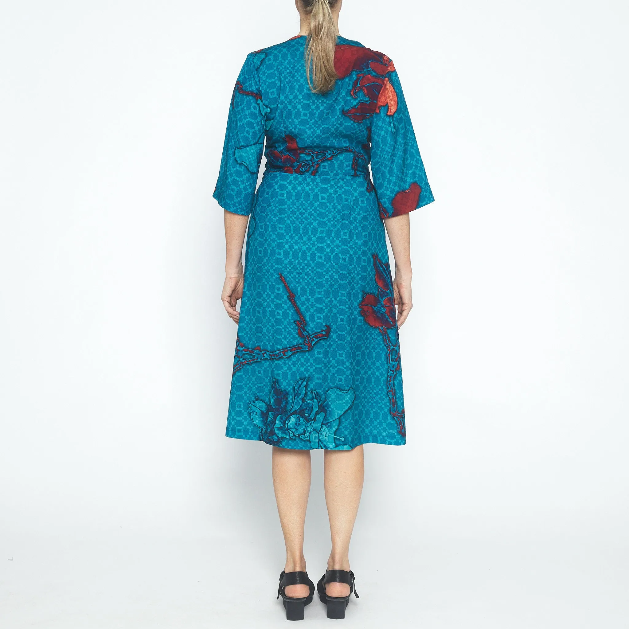 Anelisa Ikebana Wrap Dress