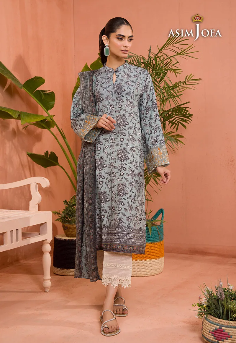 Asim Jofa Gul Rung Stitched/Pret Collection – AJGR-08