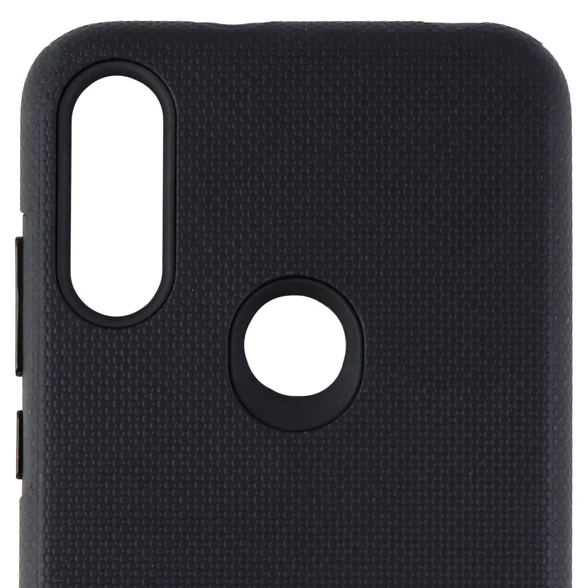 Axessorize PROTech Dual Layer Case & Tempered Glass for Motorola Moto E - Black