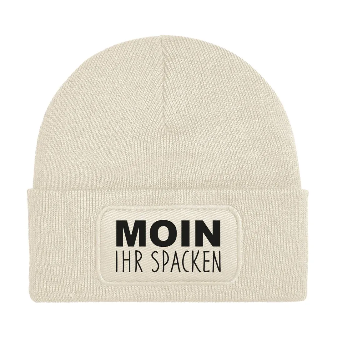 Beanie Mütze - Moin ihr Spacken