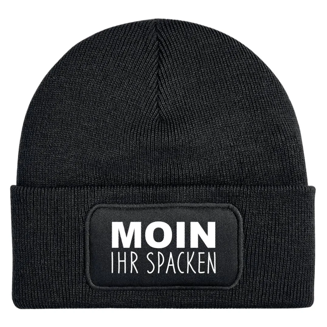 Beanie Mütze - Moin ihr Spacken