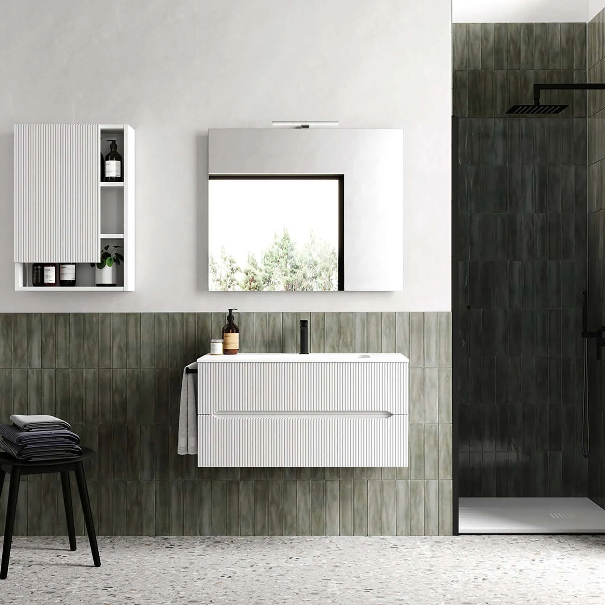 BelBagno Easy 90cm Bath Vanity