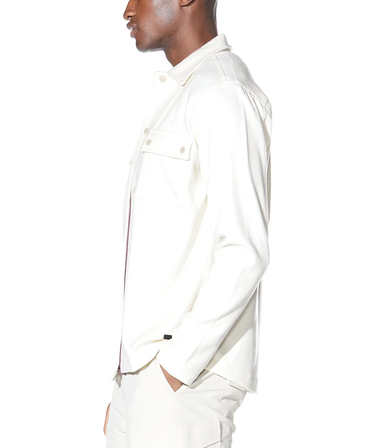 Bennett Shirt Jacket (Cream)