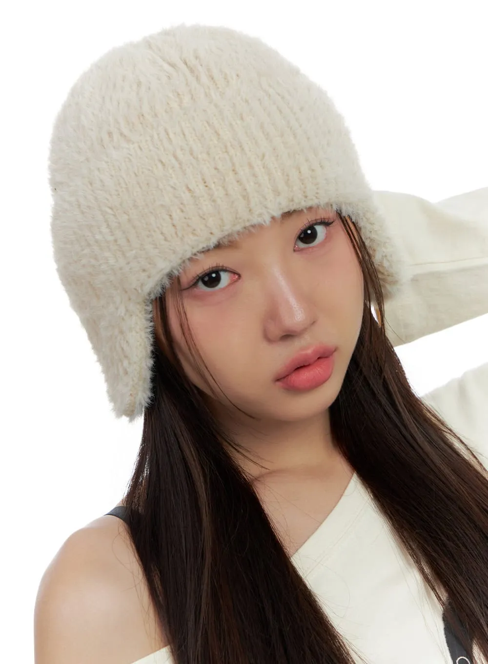 Boucle Knit Beanie CS424