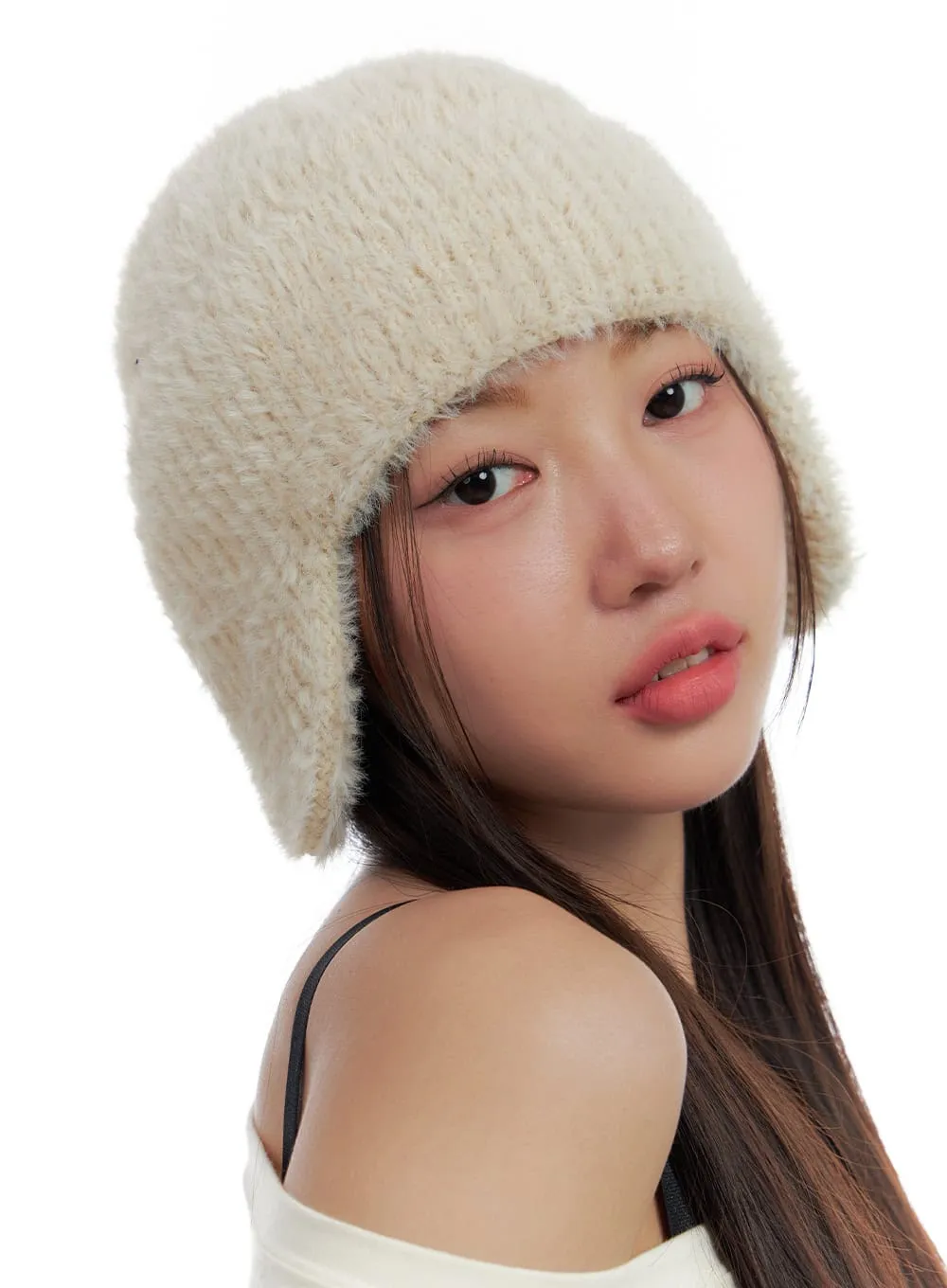 Boucle Knit Beanie CS424