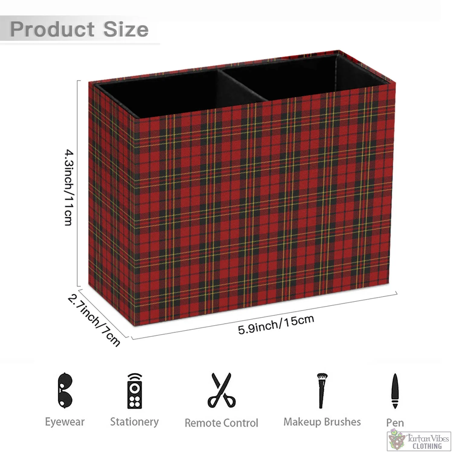 Brodie Tartan Pen Holder