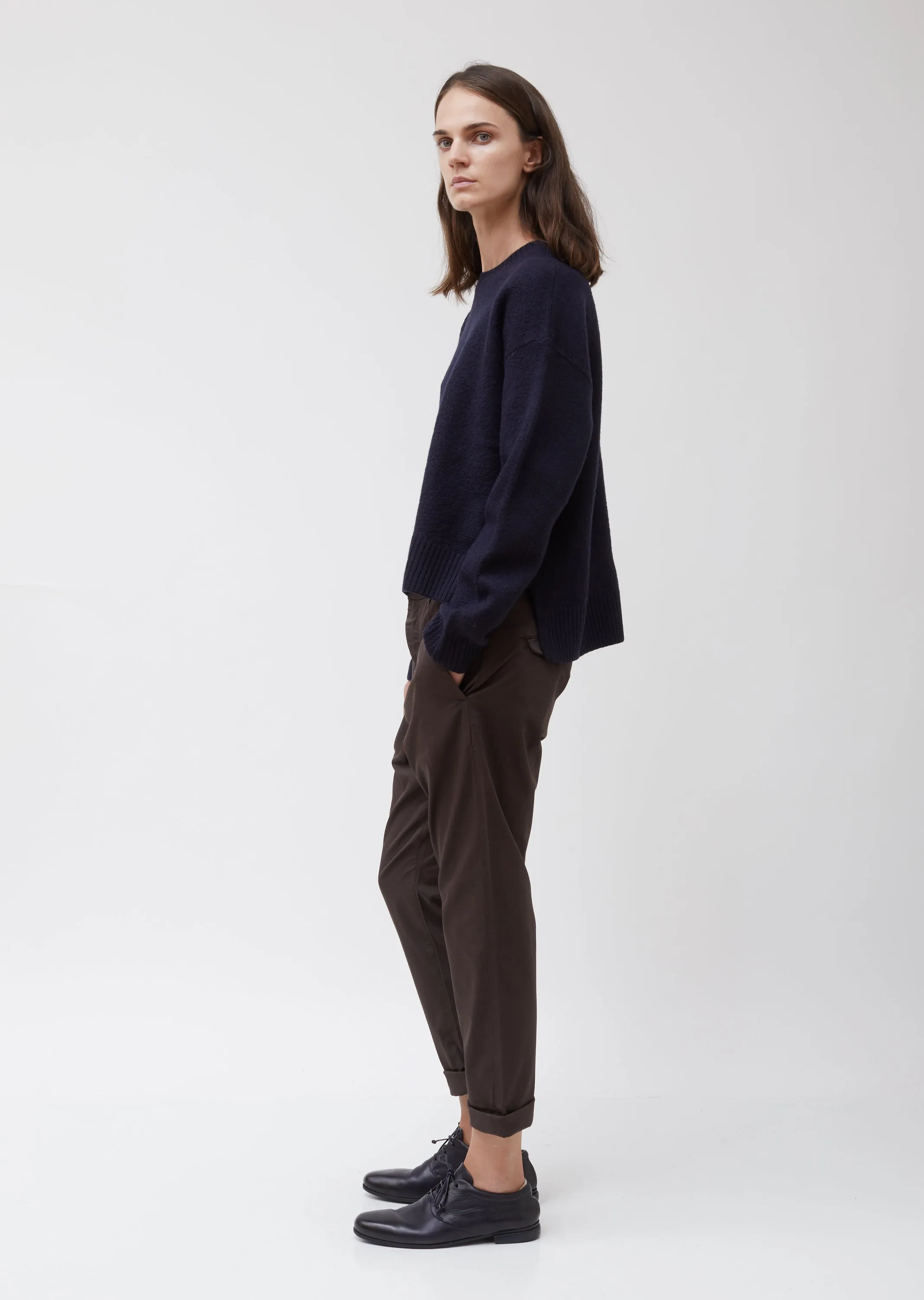 Brown News Trousers #5