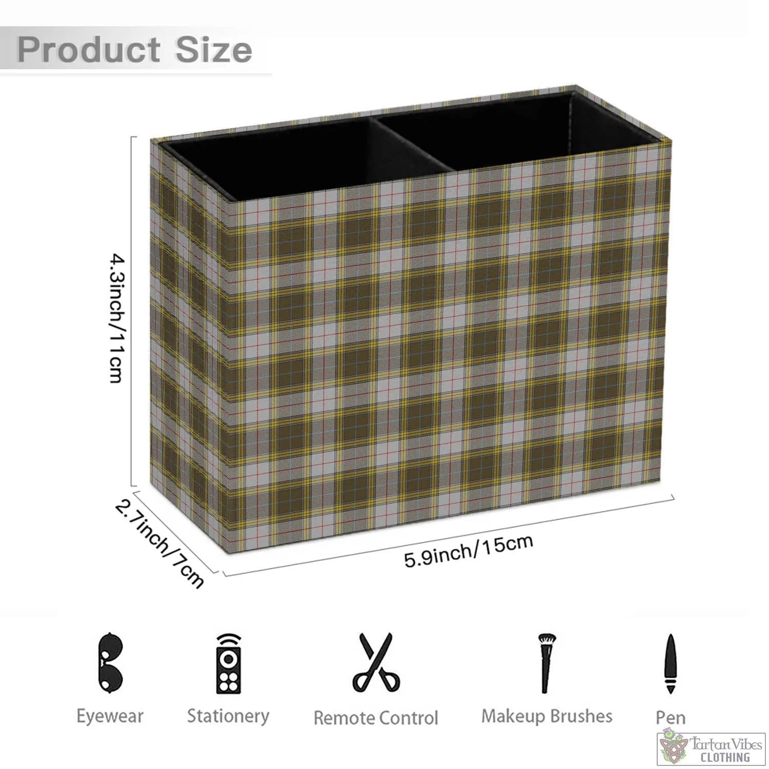 Buchanan Dress Tartan Pen Holder