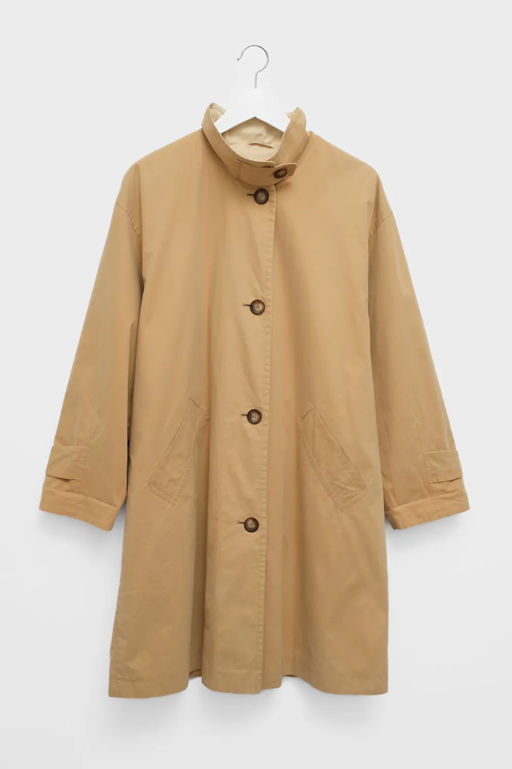 CARAMEL CLASSY MAC TRENCH COAT