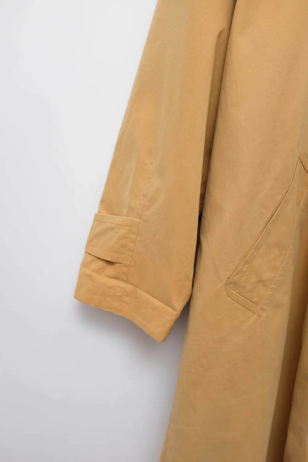 CARAMEL CLASSY MAC TRENCH COAT