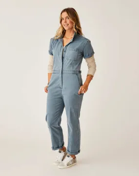 CARVE DESIGNS NYLA TWILL JUMPSUIT