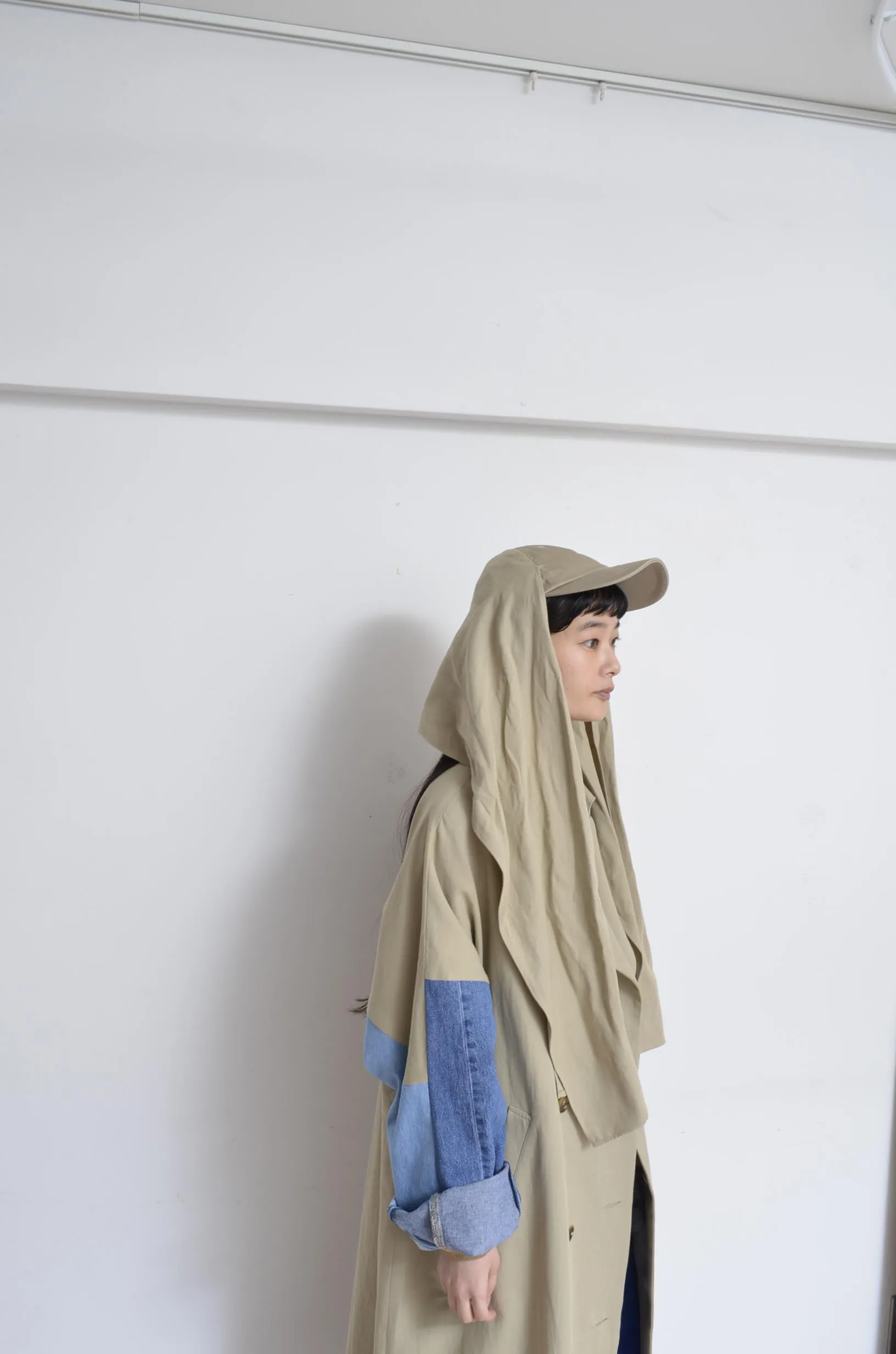 C/H DROOPY CAP/BEIGE