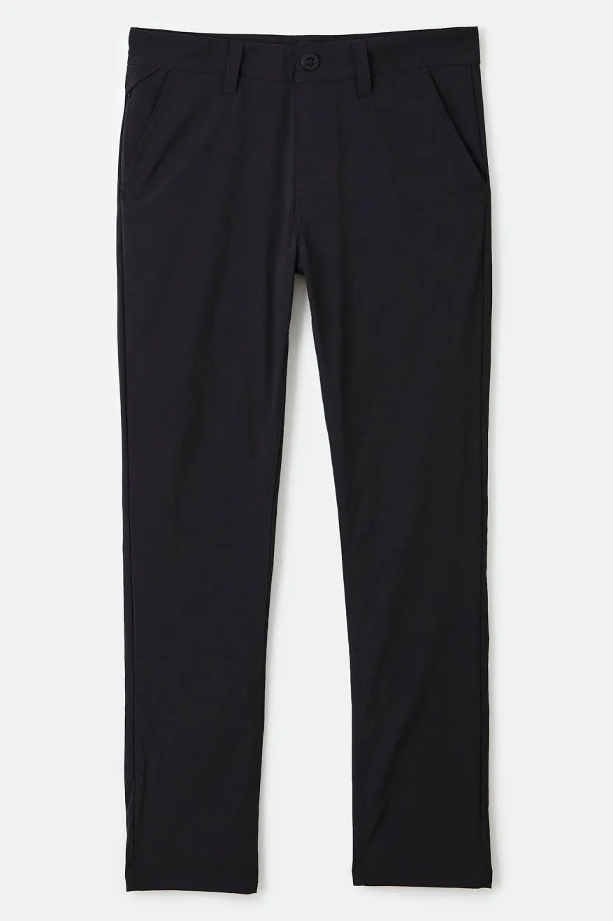 Choice Chino Taper Utility Pant - Black