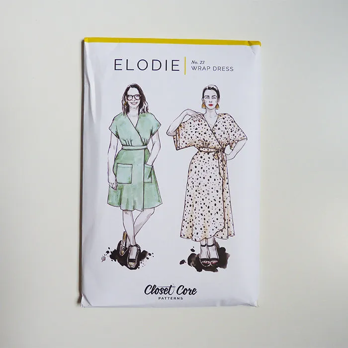 Closet Core Patterns : Elodie Wrap Dress