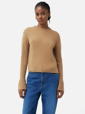 Cloud Cashmere Eldon Jumper | Camel