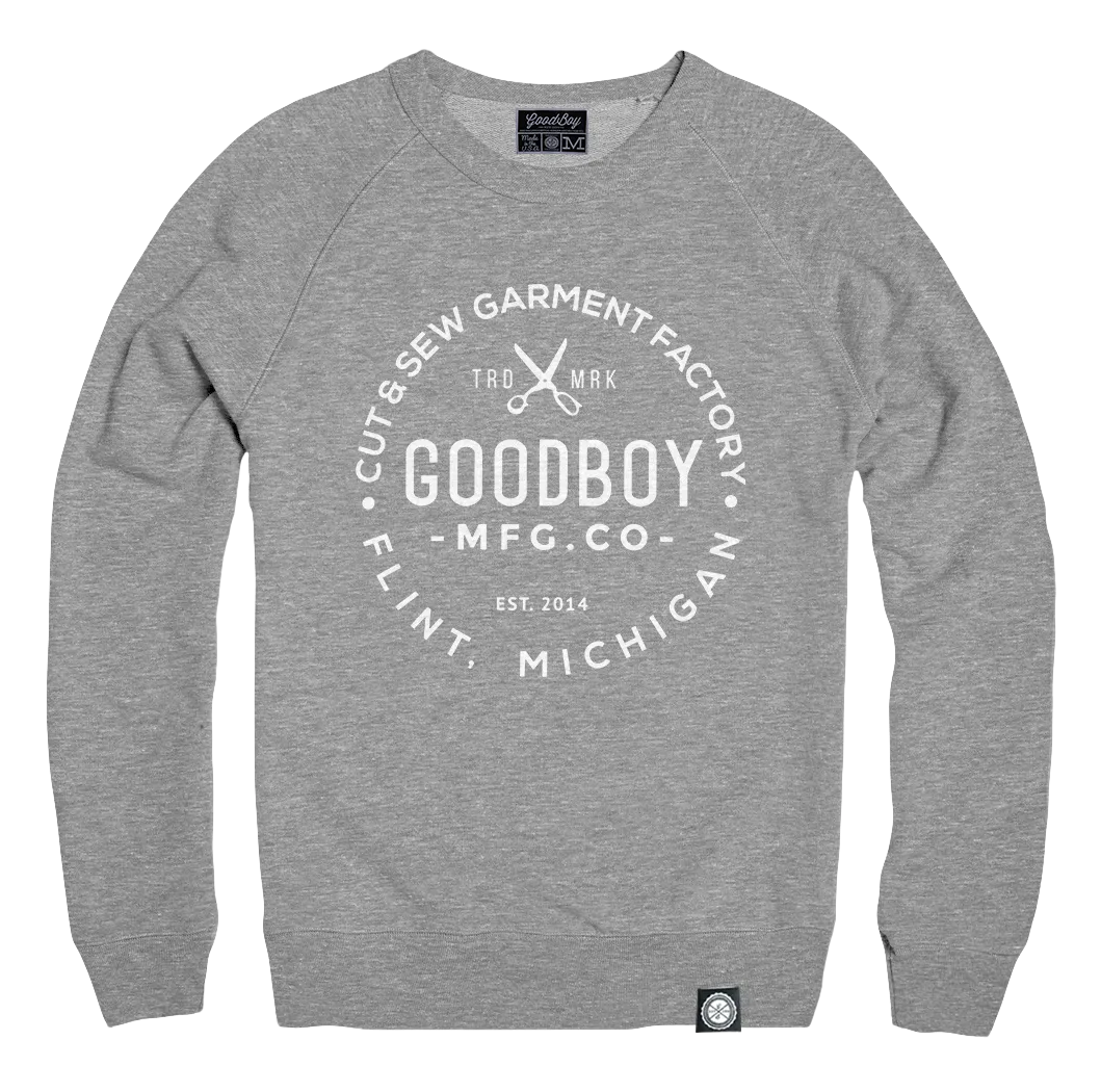 Crew Neck - Sweatshirt - Grey