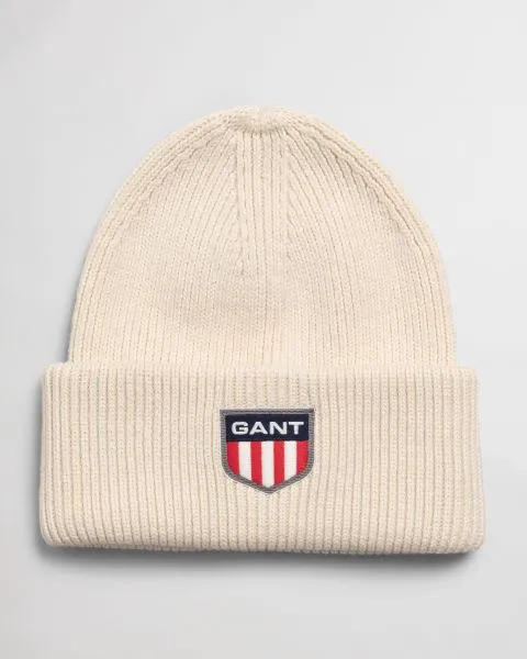 D1.GANT RETRO SHIELD BEANIE