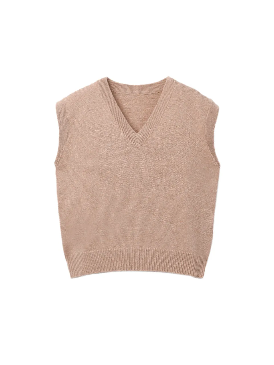 Detachable Sleeve Top_Camel