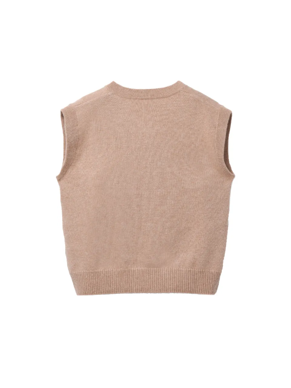 Detachable Sleeve Top_Camel