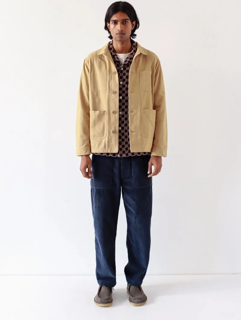 Far Afield Station Jacket - Sand Panama Twill