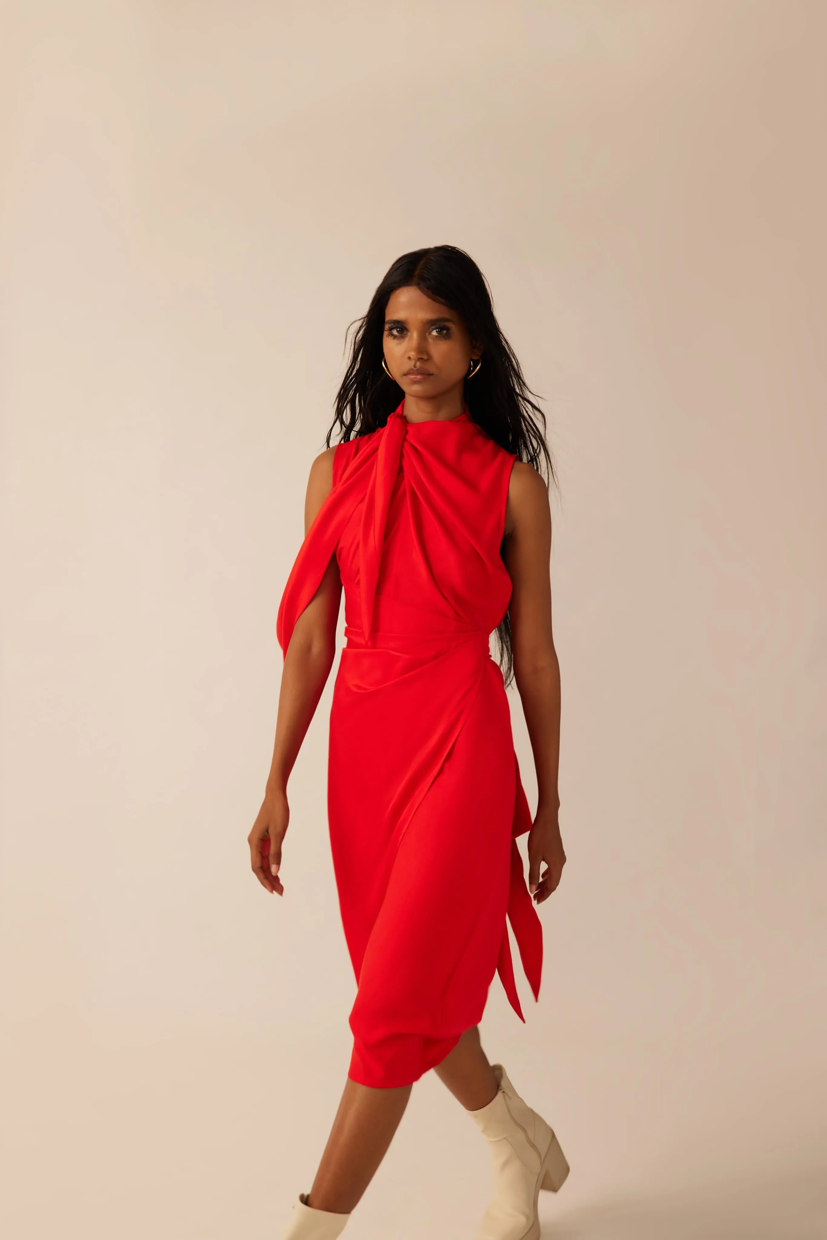 Fiery spirit dress