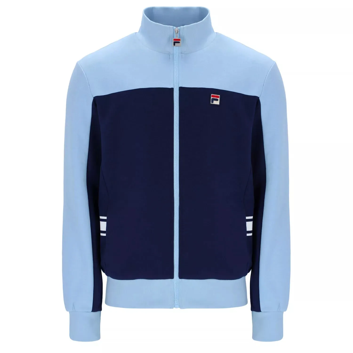 FILA Mens Retro Gavin Colour Block Track Jacket