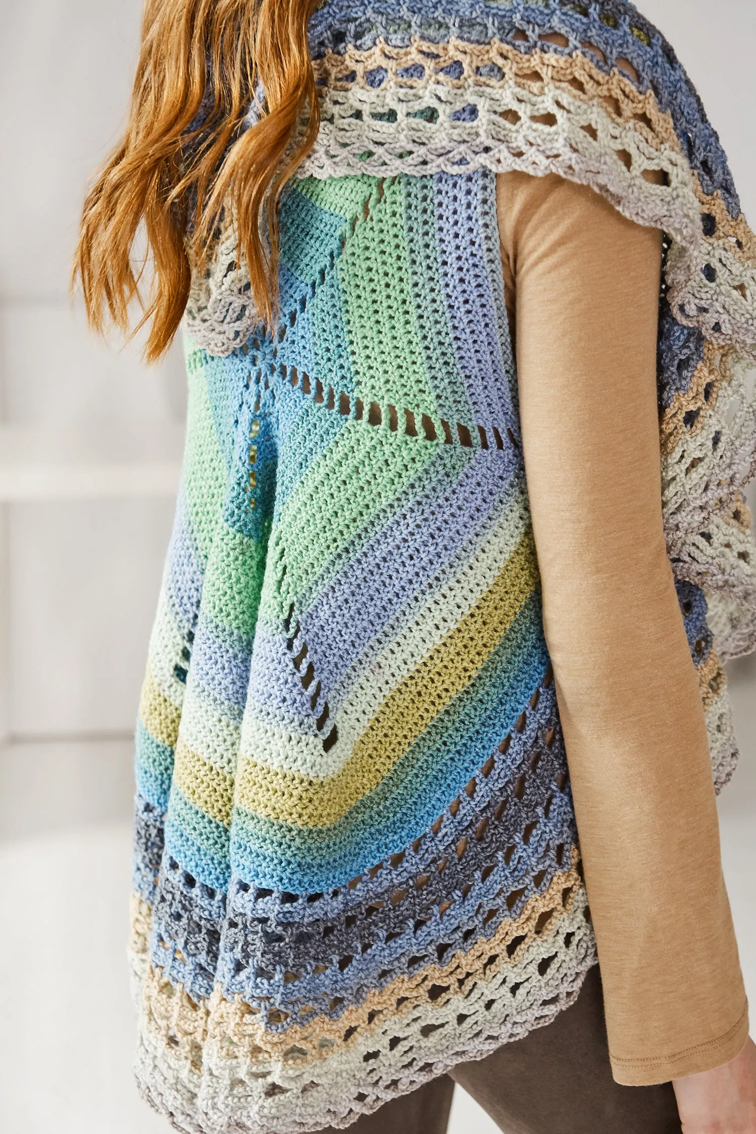 Flair Circle Vest (Crochet)