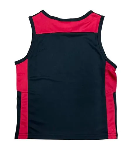 FLUORY TF22 MUAY THAI BOXING Training Vest Tank Top XXXS-L Junior Black Red