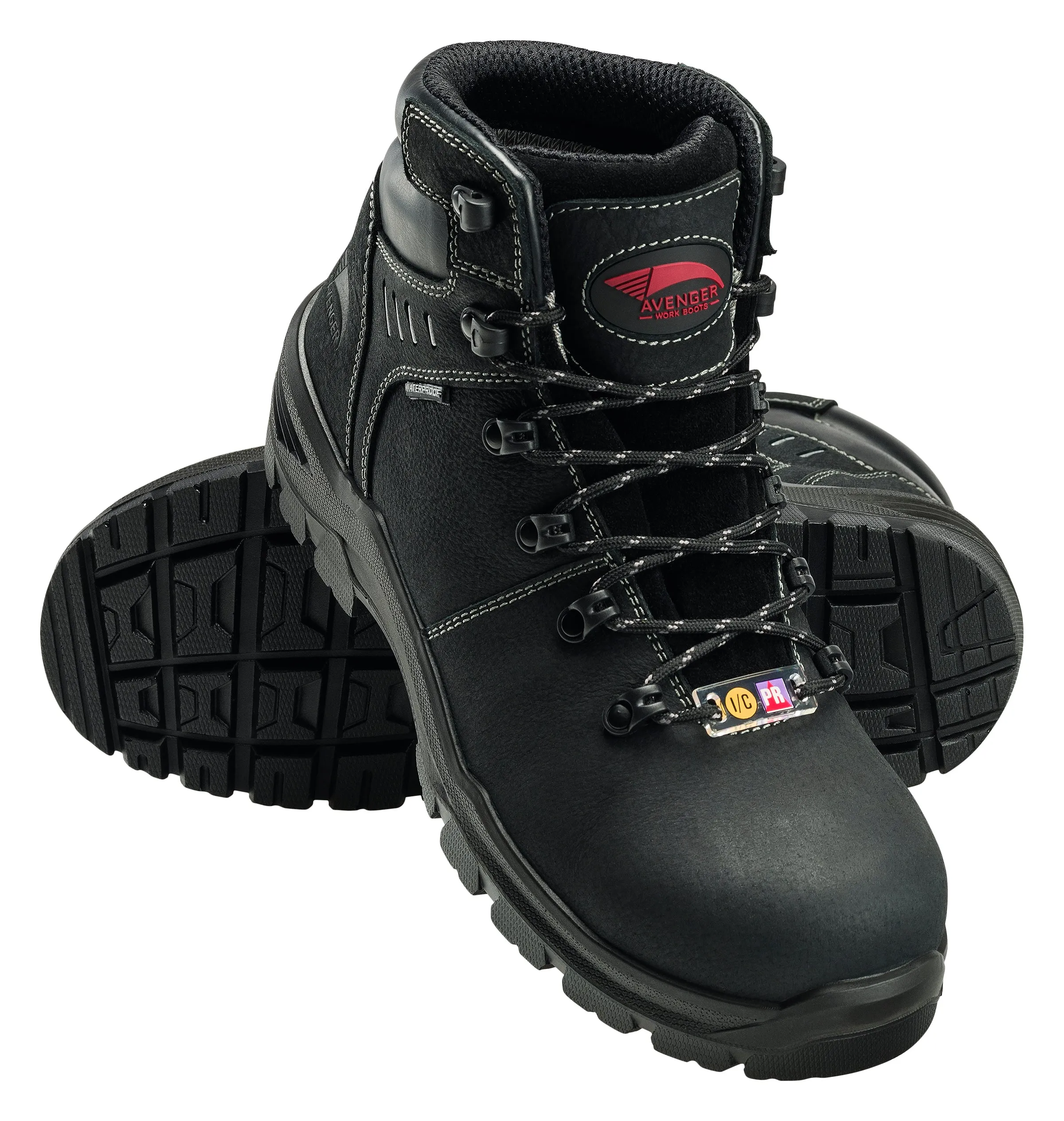 Foundation Black Carbon Toe EH PR WP 6" Work Boot