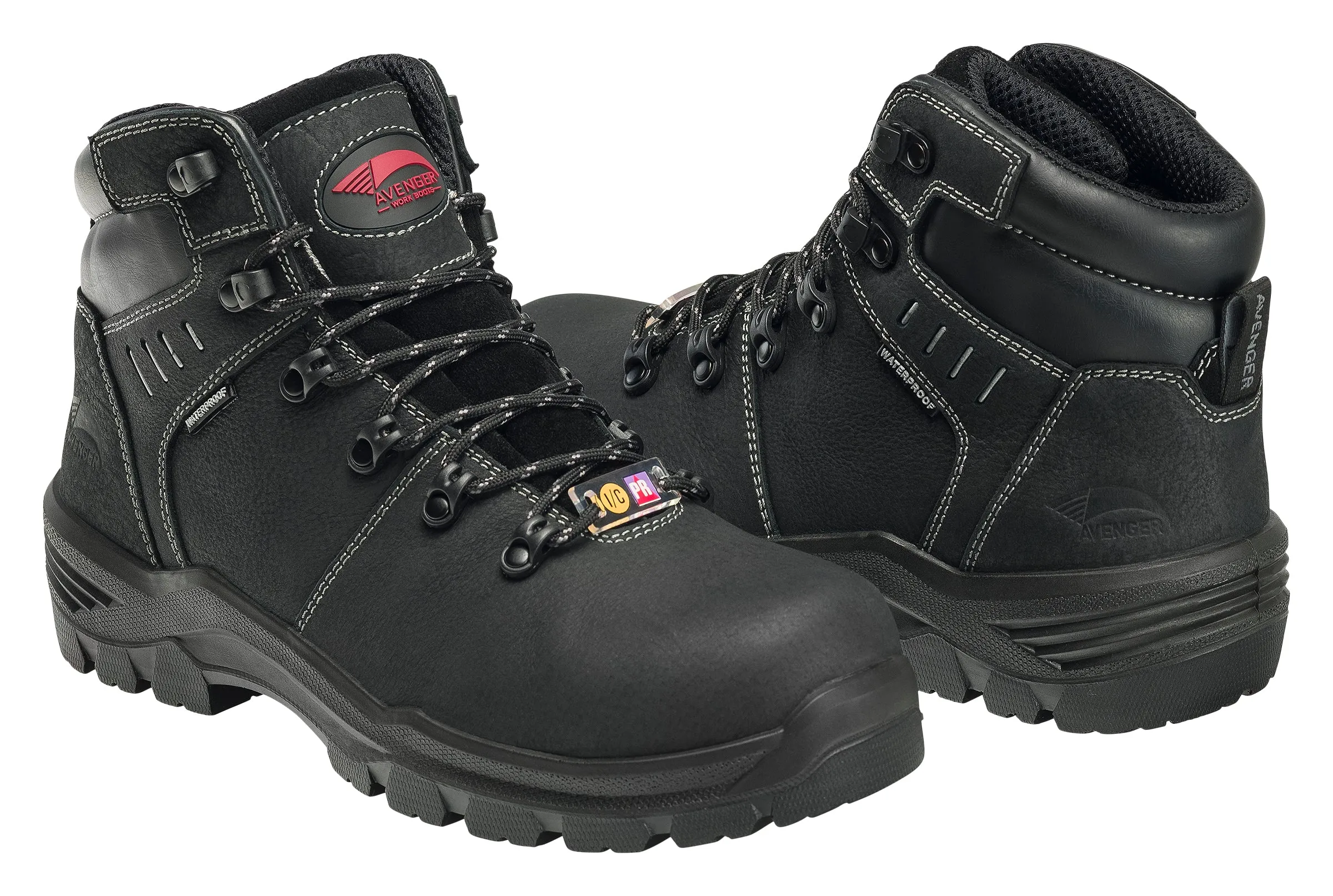 Foundation Black Carbon Toe EH PR WP 6" Work Boot