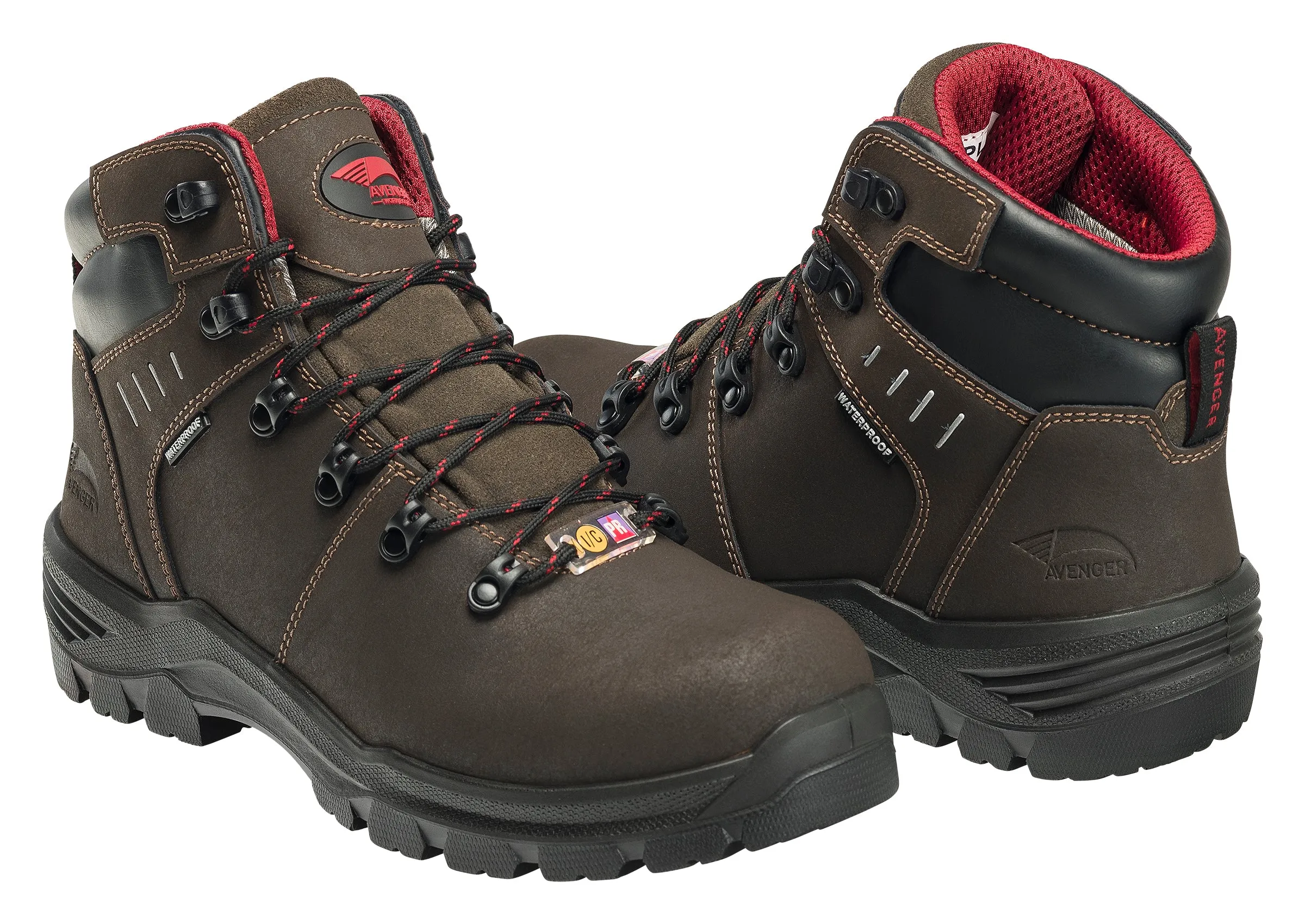 Foundation Brown Met 6" Carbon Toe WP PR Work Boot