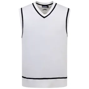 Fraser Knitted Vest White - W23