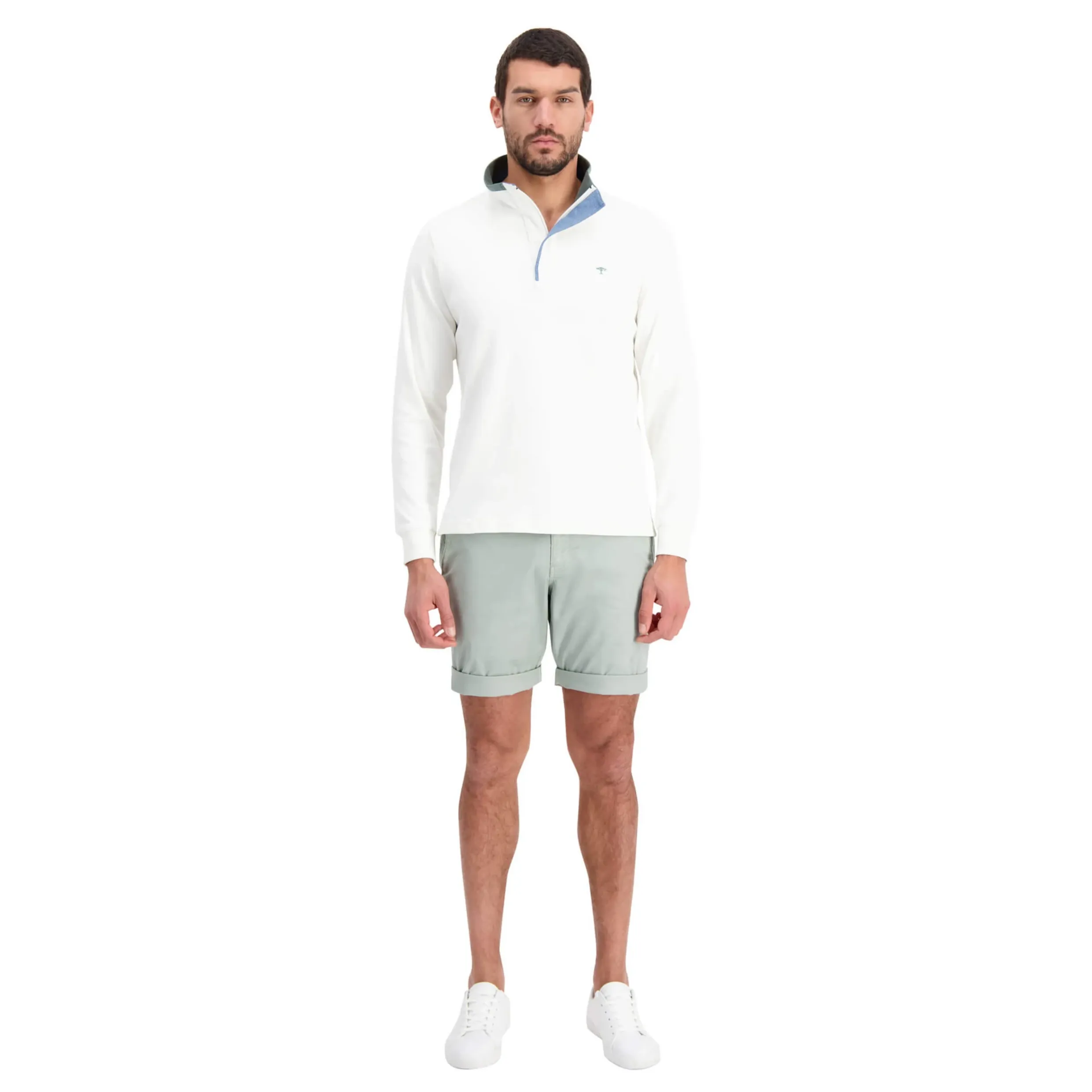 Fynch-Hatton Casual Fit Stretch Chino Shorts 14132910 Aloe