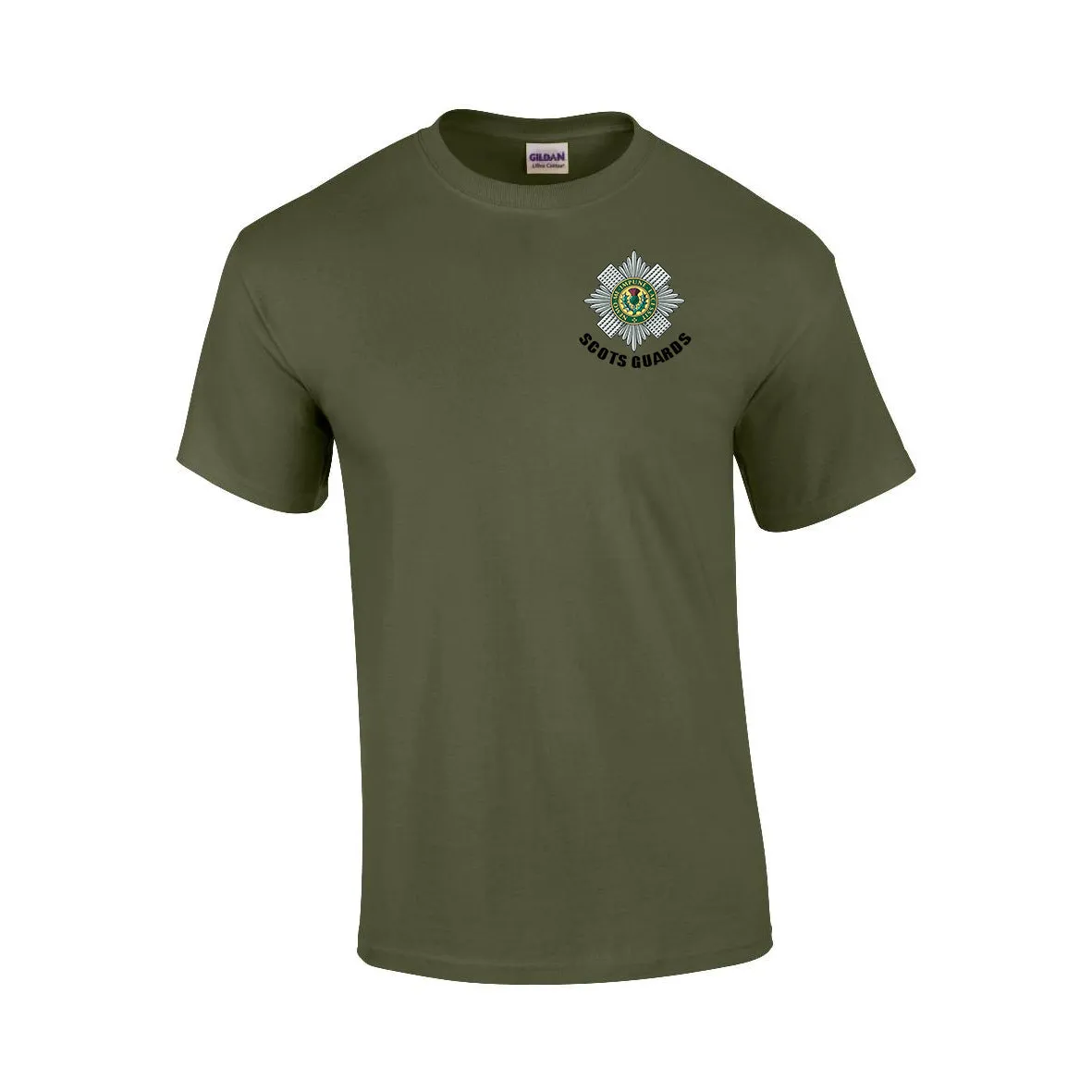 GD02 - Scots Guards Premium Quality Embroidered T-Shirt