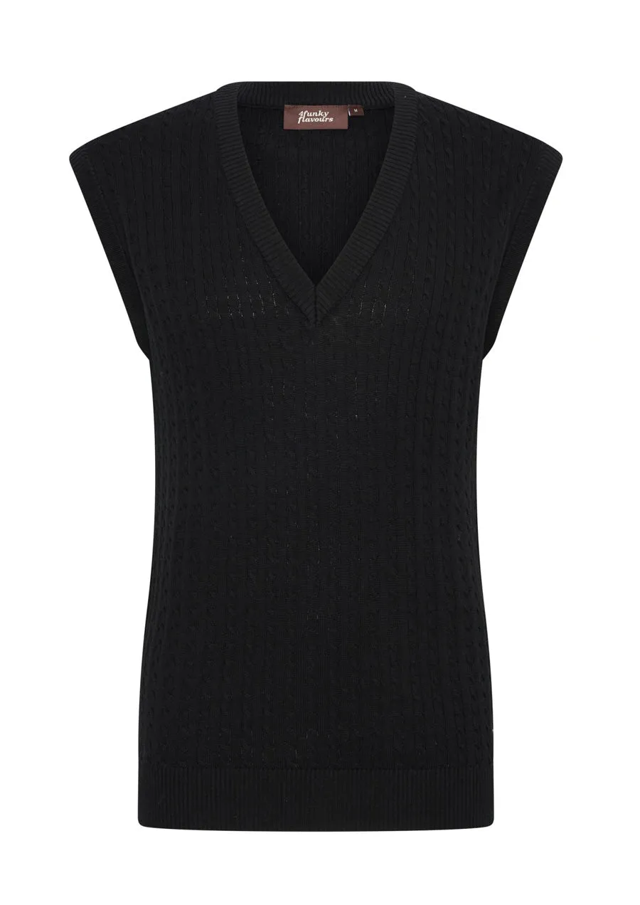 Go Bang Knit Vest