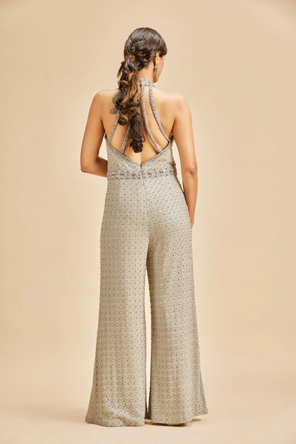 Grey Jumpsuit